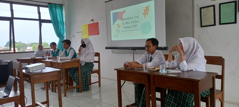 debat calon ketua osis sma islam nusantara 2021-2022